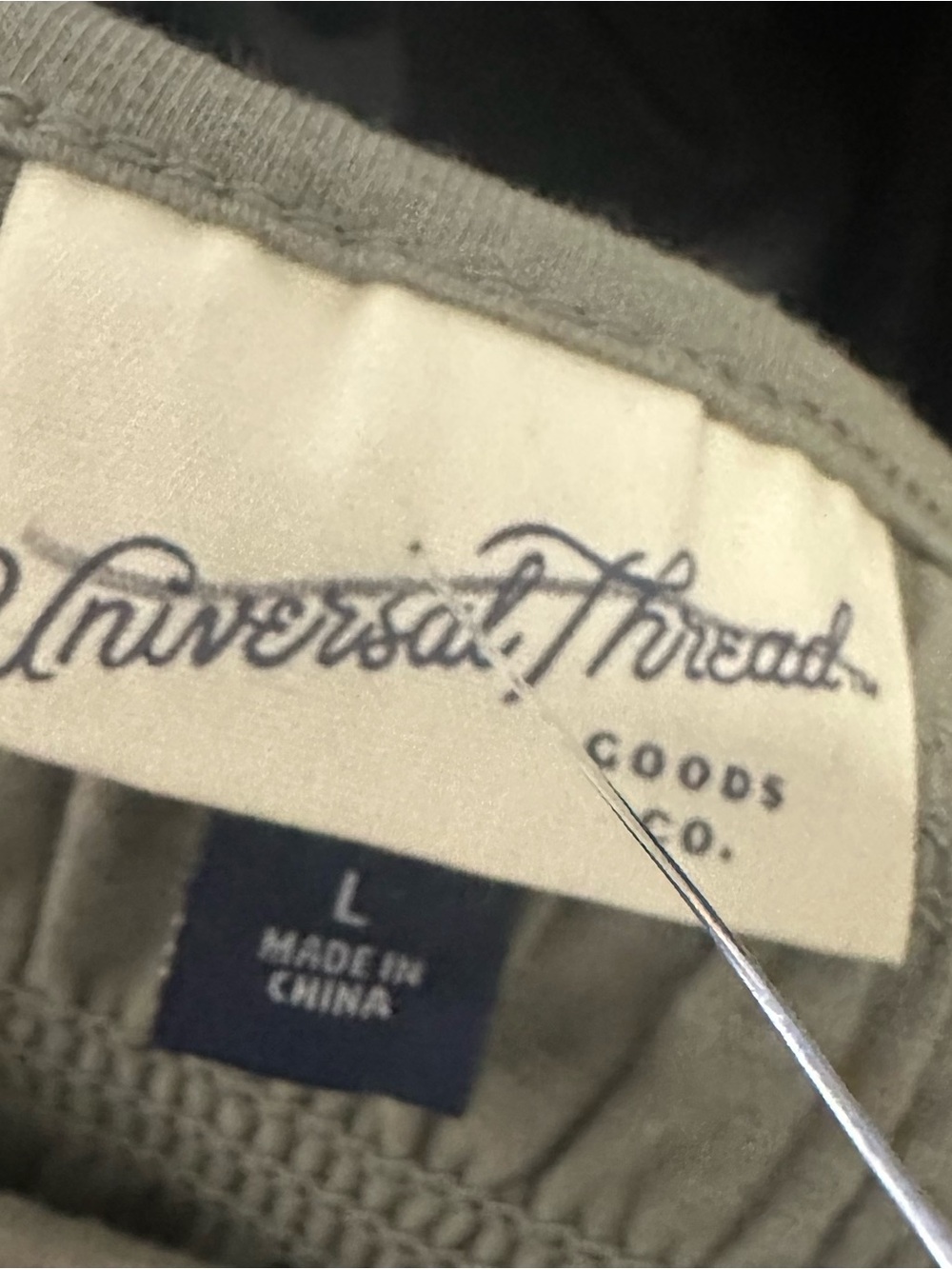Universal Thread Olive Smocked Maxi Dress - Picture 2 of 3